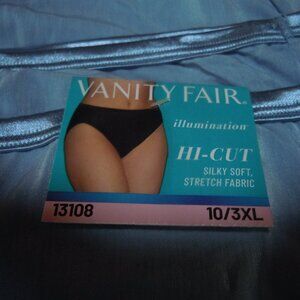 NWT!! 3 PACK Vanity Fair Illuminations Hi-Cut Size 10 Morning Rain